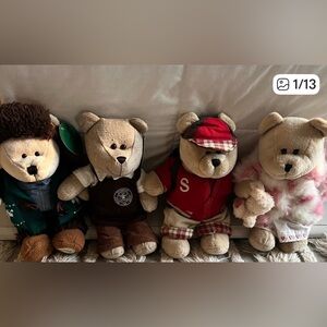 Starbucks Plush Teddy Bears